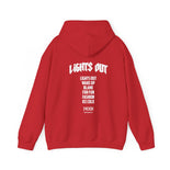 LIGHTS OUT 24CA$H Logo Adult Hoodie (Unisex Hooded Sweatshirt)