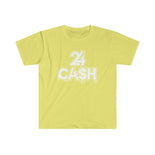 24CA$H Logo Adult Tee (Unisex Softstyle T-Shirt)